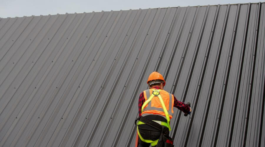 Professional metal roof installation services in Claunch, NM